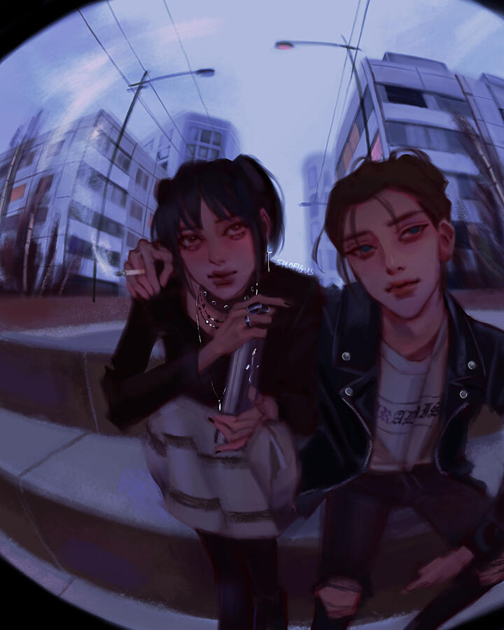 AUG 2021 / Badboy Eren and Goth Mikasa